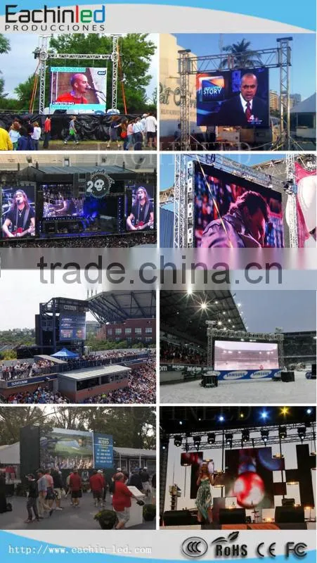 P8 High Resolution Outdoor LED Curtain Display