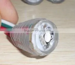 16mm full color led SMD pixel node,1903IC,DC5V input,50pcs a string;with one piece high bright 5050 SMD RGB LED