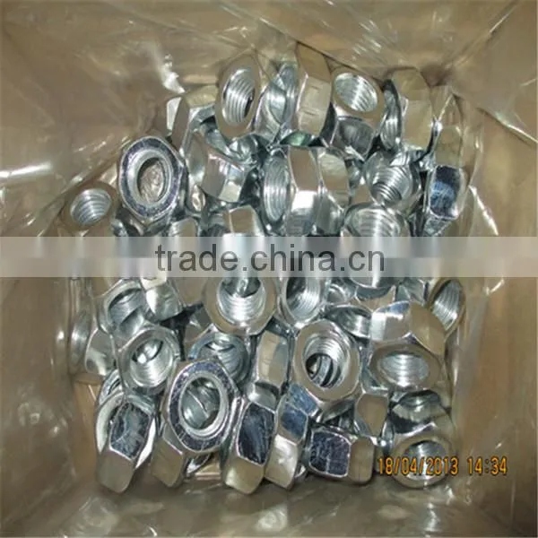 Galvanized Hex Nut DIN GB Standard Made In China