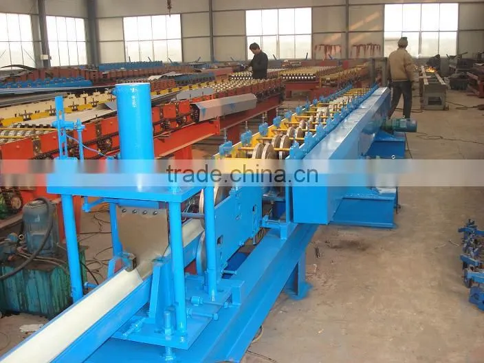 Cold Roll Forming Rain Gutter Machine