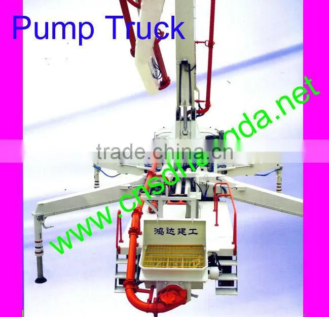 High Efficiency HDT5401THB-48/5 Concrete Pump Truck