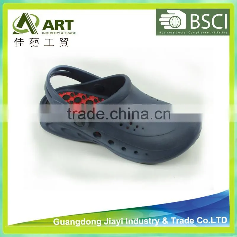 Men EVA Garden Clog Shoes Solid Color Massage Slipper