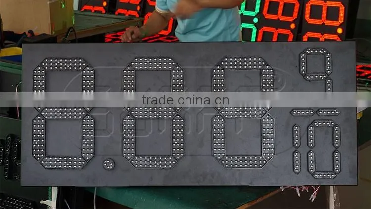 France Led digital motorcycle race sign /LED racing bicycle display board/Led automobile race digital display board