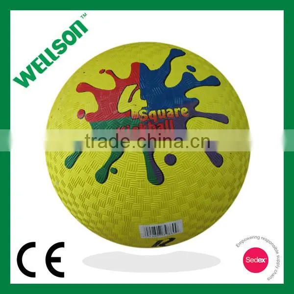 waterproof rubber playground ball