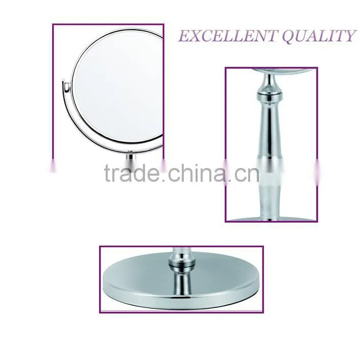 8 inch simple tinted styling handle table mirror hot selling Christmas gift