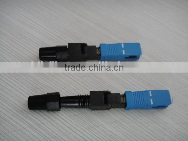 SC/PC Single-mode Fusion Splice On Fiber Fast/Quick Connector
