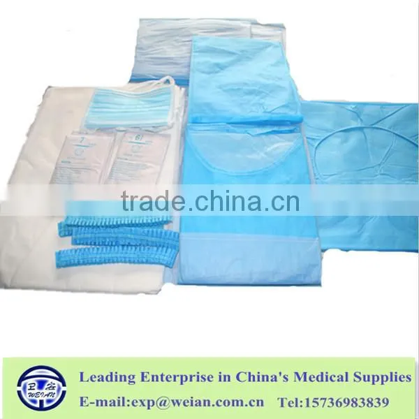 disposable/single-use sterile medical surgical instrument kit