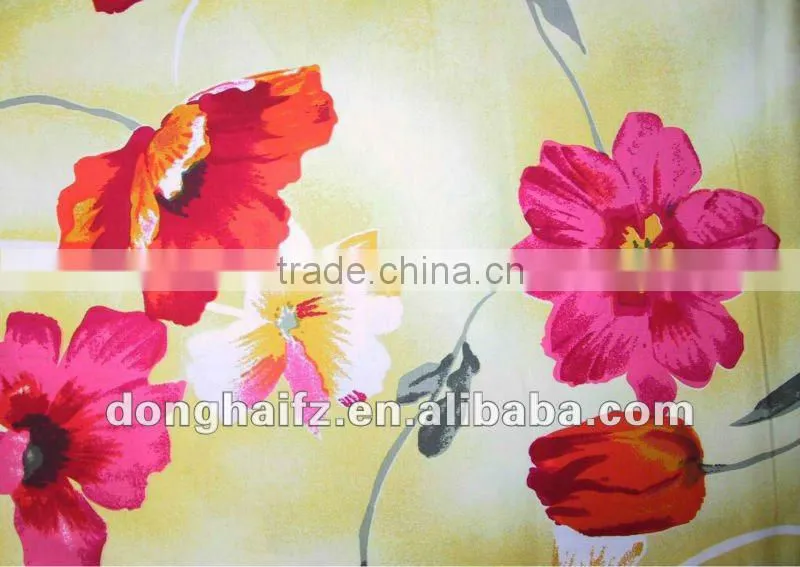 chinese painting stretch cotton fabric dress