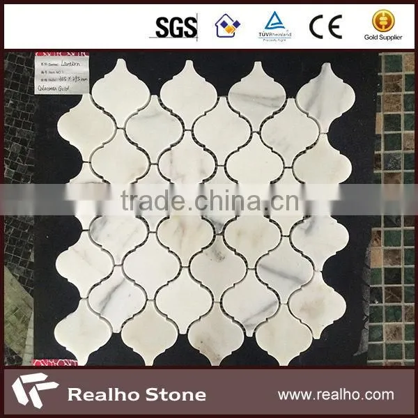 grey travertine stone mosaic for marble tile