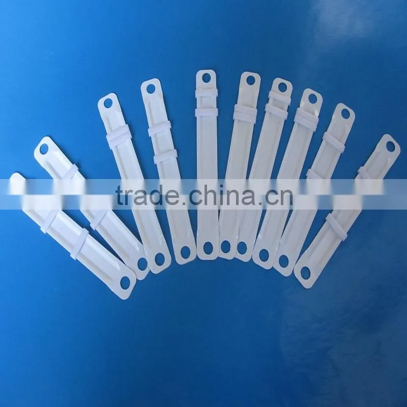High quality plastic paper fastener clip, plastic paper clips