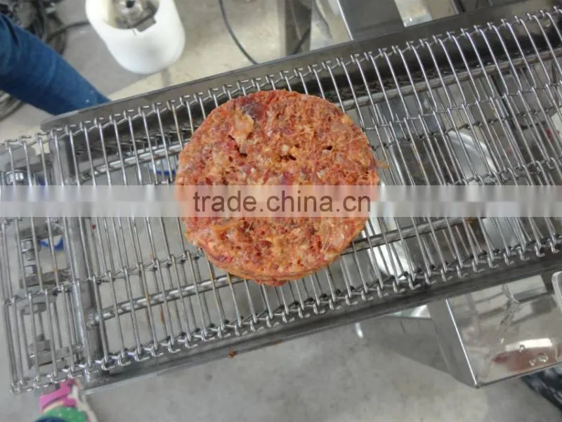 small automatic burger patty production line
