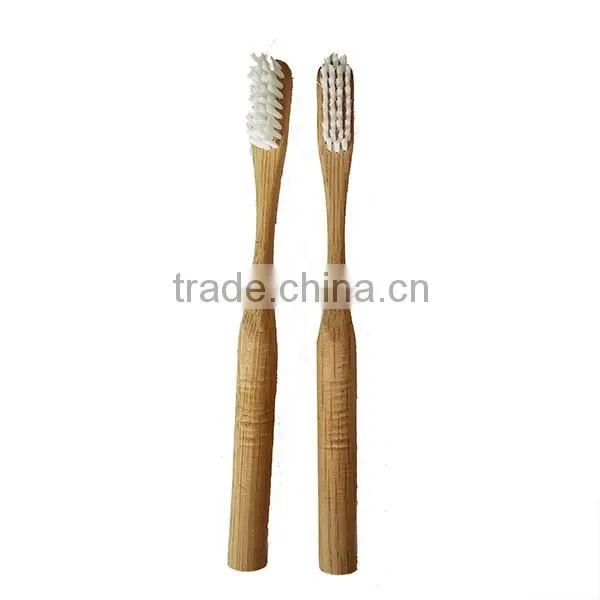 100% Biodegradable wooden adult and kid bamboo toothbrush