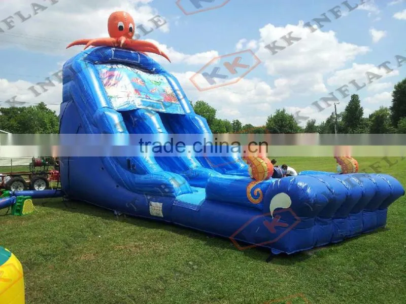 Amusement equipment Inflatable octopus slide