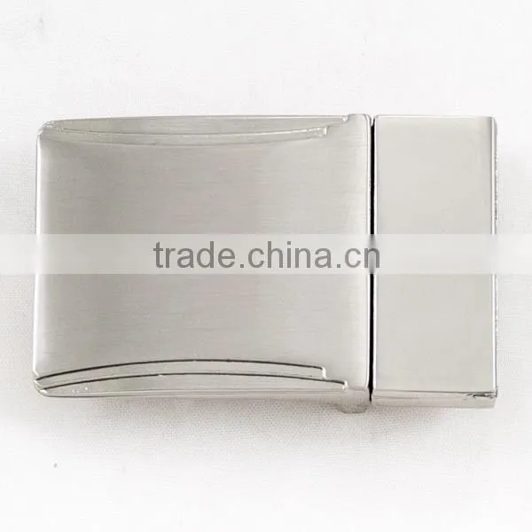 Original 30mm alloy nickel plating civil bridle plate buckle
