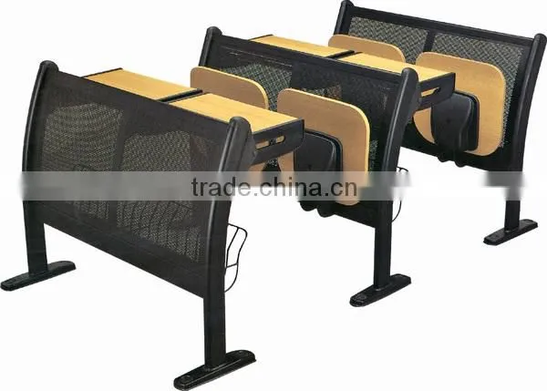 Tianzuo Steel Frame School Writing Desk and Chair
