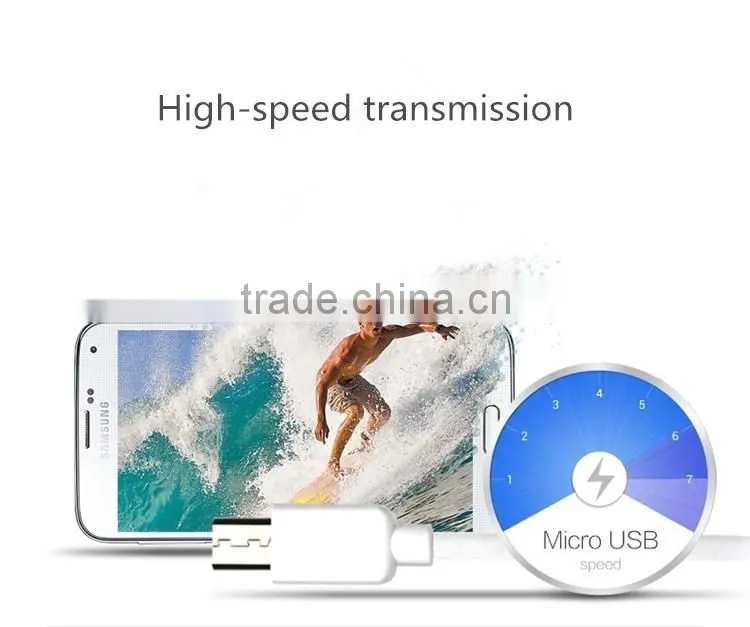 Wholesale high efficiency universal mobile phone data cable V8 Micro type-c charging cable USB cable