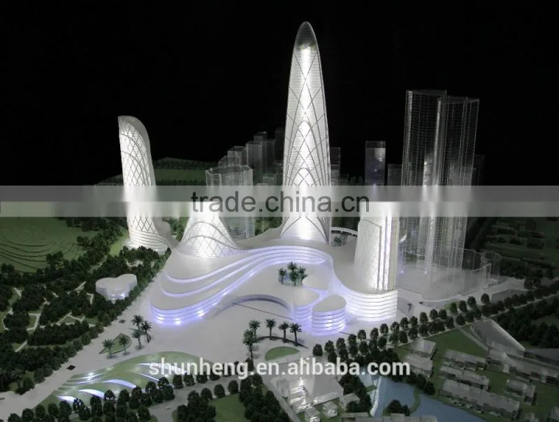 architectural building scale model making big manufacturer in China