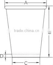 Single PE Coated Paper Cups Machinery/Paper Cup Machine Price/glass machine glass machinery