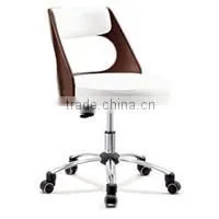 Black High Quality Wood and Metal Chair for Dining Rooms