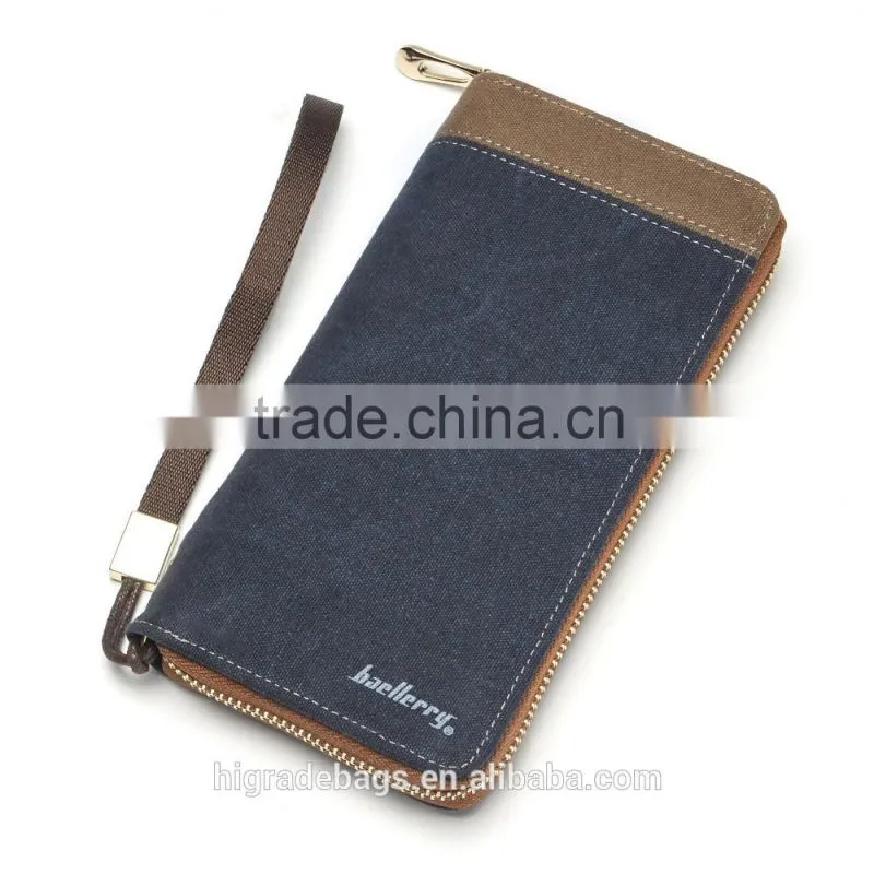 The best useful men's canvas wallet, credit card wallet for men, wallet made in canvas material