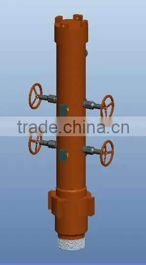 casing cementing head for well drilling