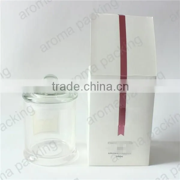 customer luxury design colorful cardboard box for candle packing