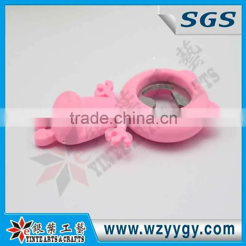 silicone lovely panda bottle opener