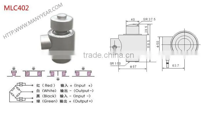 vehicle scale load cell, railroad scale load cell