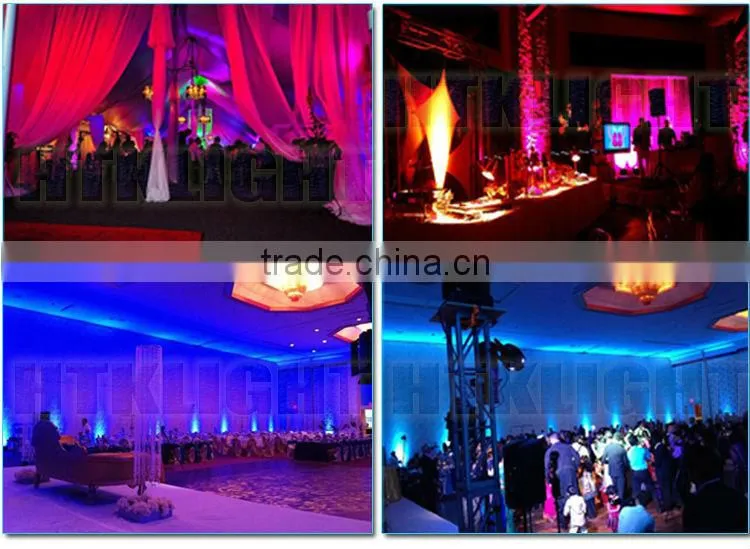 battery wireless 6*10w 4in1 rgbw white led stage lighting