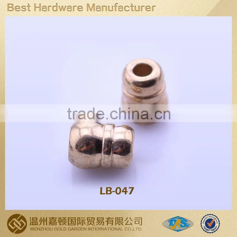 metal drawstring cord end for garment of various designs customized