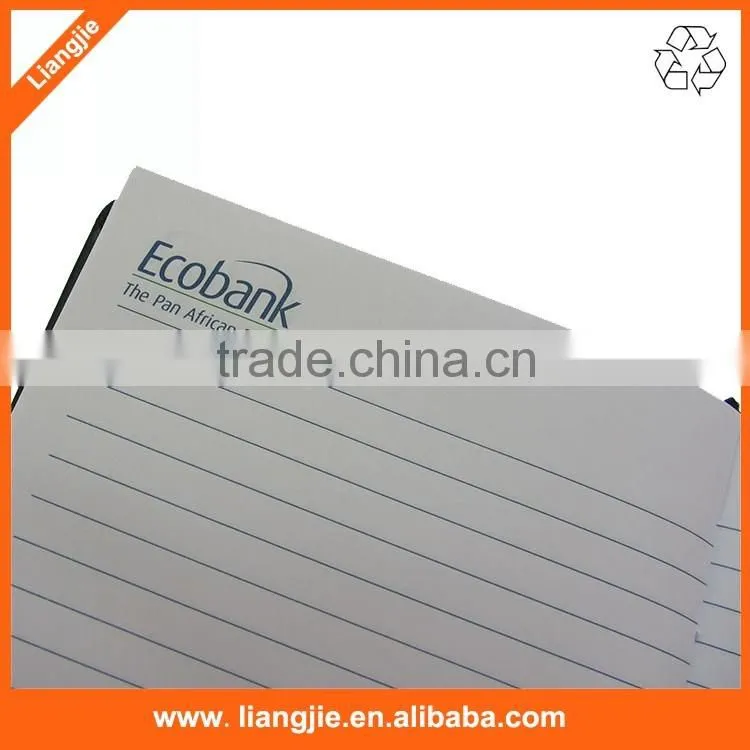 a4 a5 a6 hard cover mole skin notebook with company logo debossed
