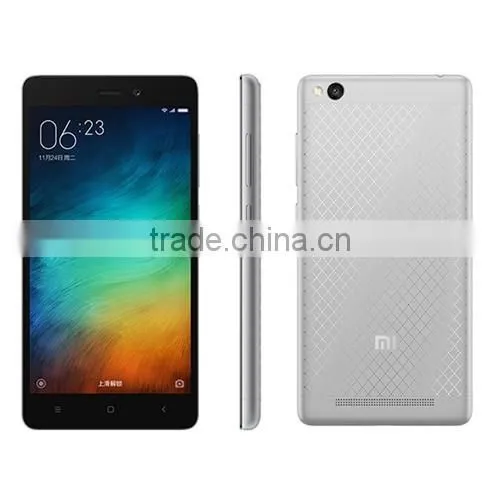 2016 Original Xiaomi RedMi 3 cell phone with Snapdragon 16GB HongMi RedMi 3 mobile phone