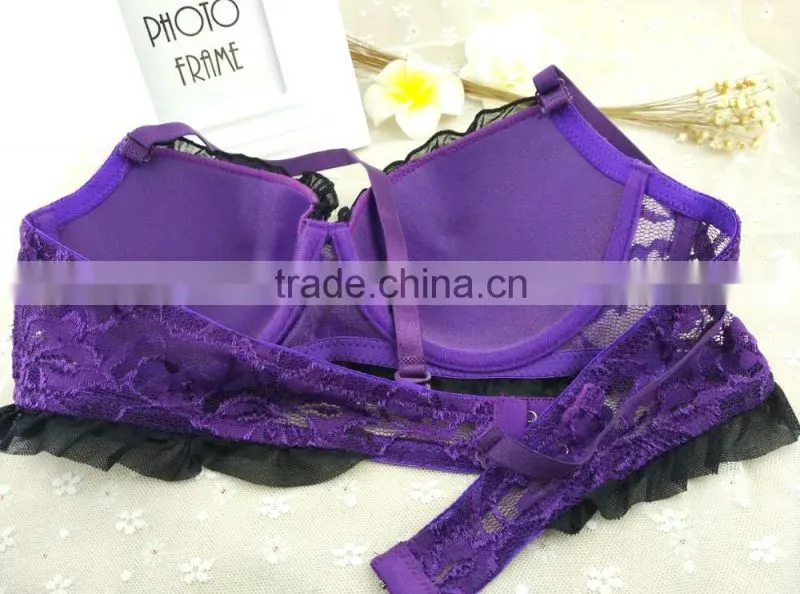 New Design wholesale Women Sexy Lace Underwears Bra Sets