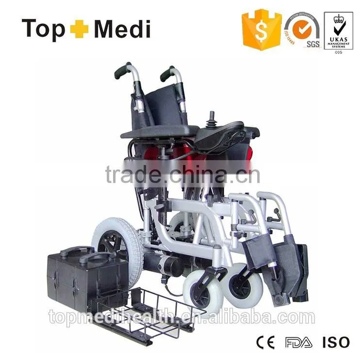elderly care products 4 wheel electric wheelchair with lead batteries