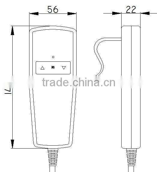 linear actuator HA2 hand control