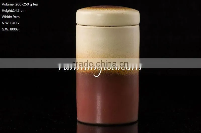 250g Ceramic material Tea caddy