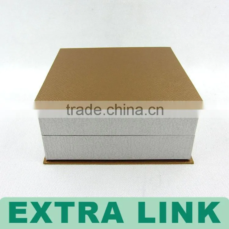 Custom Logo Printed White Kraft Paper Book Shaped Wallet Gift Box