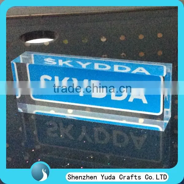 blue custom acrylic block tube cutting blocks stainless tube cutting block