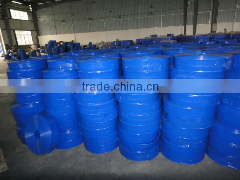 Factory direct sale flexible PVC lay flat water irrigation tube hose pipe