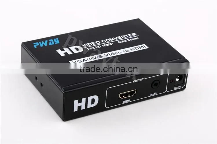 AV2HDMI S-VIDEO2HDMI VGA to HDMI Converter Video Box 1080p