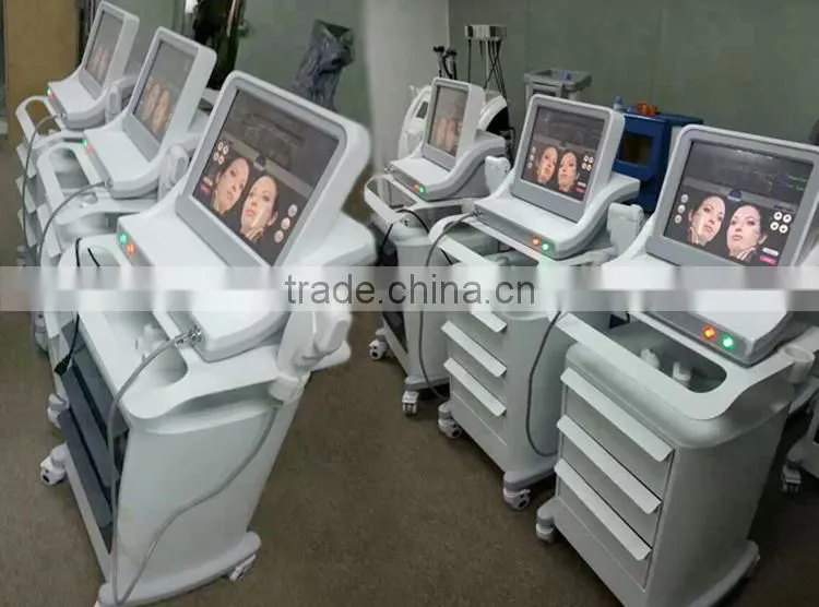 Raynol 2016 eShape-III 5 Transducers HIFU Face and Body Machine