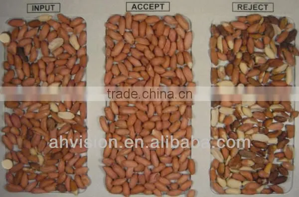 New colorful 5000+Pixel pantened ejector color sorting machine for cashew, peanut, plastic, walnut, dehydrated vegetables, fruit
