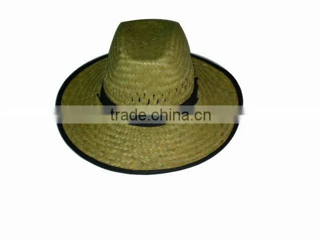 CHEAP NATURAL PROMOTIONAL HAT (Straw, Seagrass, Palm Leaf) FROM VIETNAM: candy@gianguyencraft.com