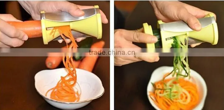 vegetable spiral slicer / turning vegetable slicer / rolling slicer