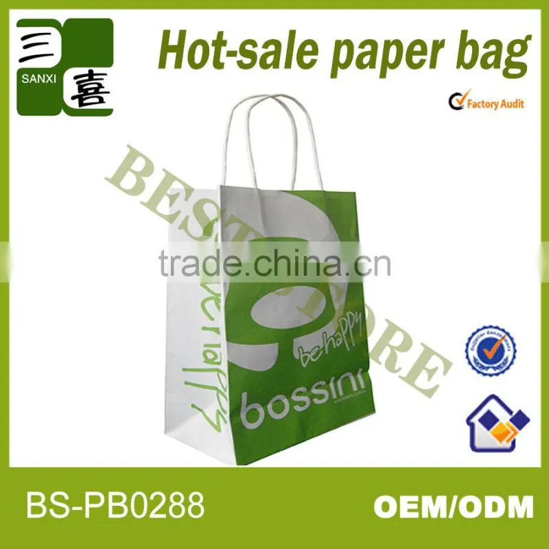 Recycle zebra promotion paper bags retail