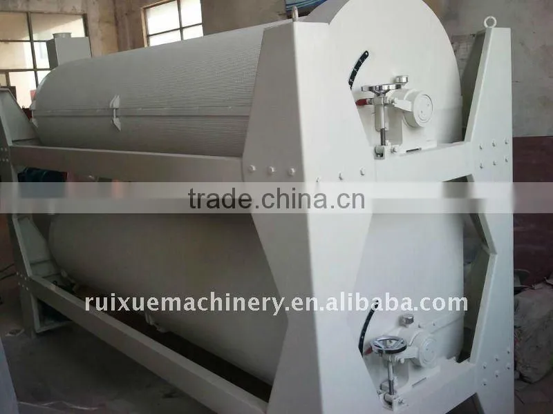 indented cylinder grain separator