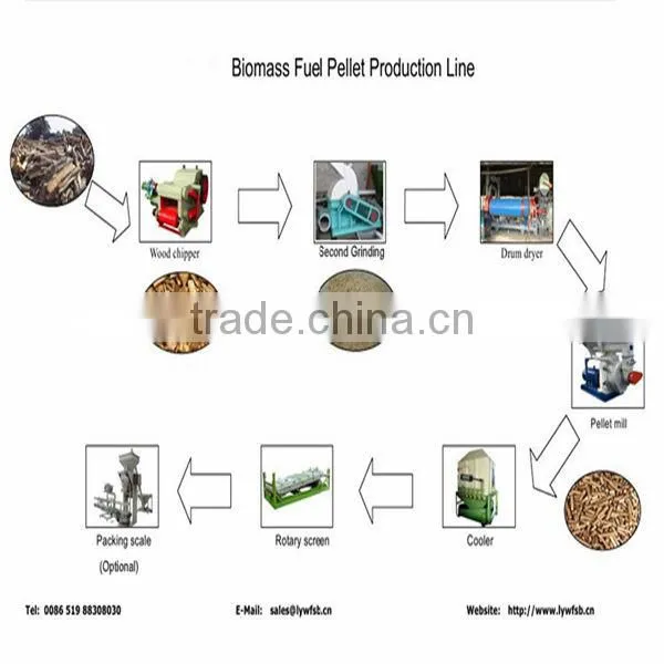 Turn-key biomass wood pellet plant/ manufacturing plant in Liyang, plant for making wood pellets