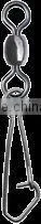 Fishing Crane fishing swivel with hooked snap