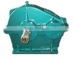 ZD series light weight shaft mounted helical bevel gear reducer