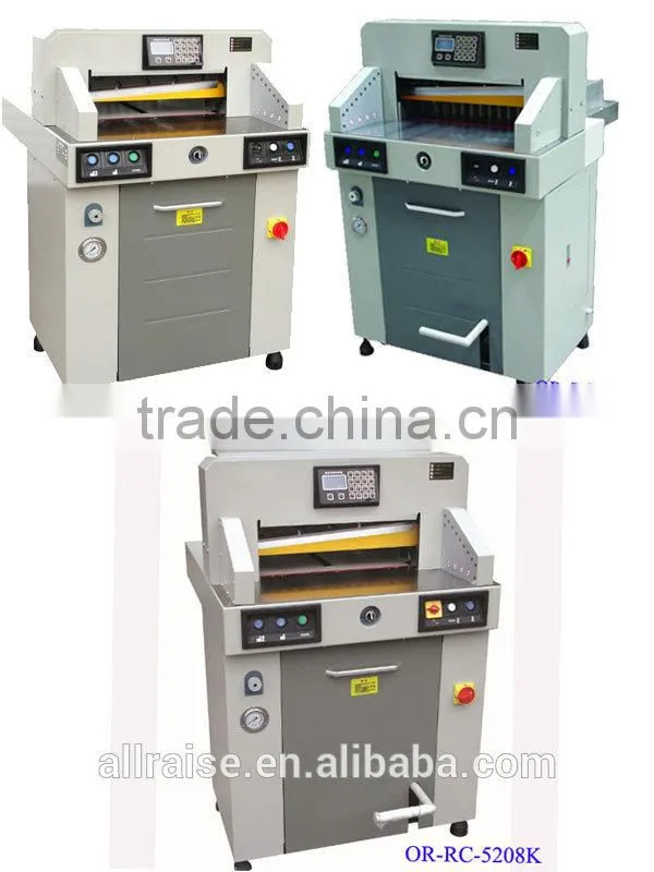 A3 a4 size electric guillotine paper cutter machine